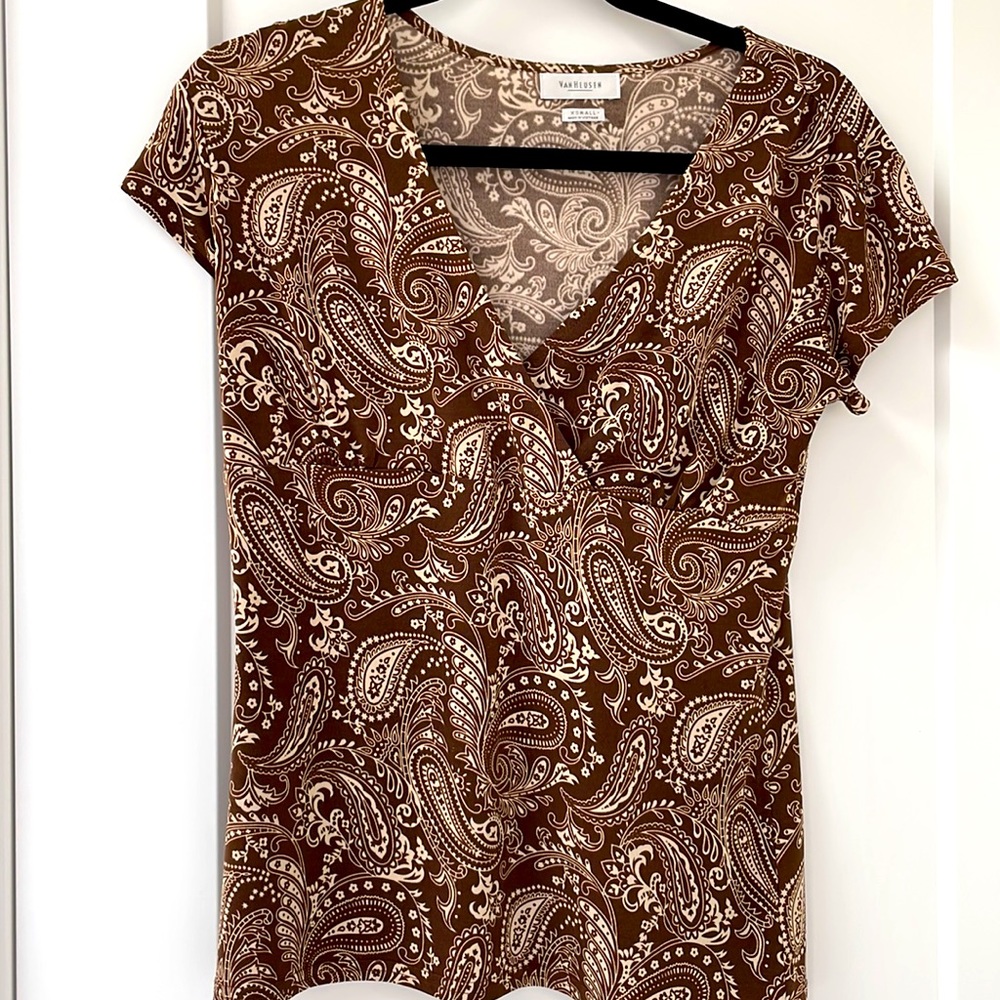 Van heusen Paisley print pretty blouse